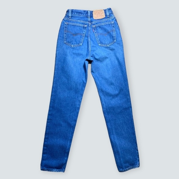 𝅺VINTAGE 80's Levis 501 Womens Mom High Rise Jeans Size 7 W 24” USA - Picture 5 of 16